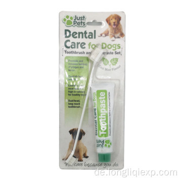 Cool Mint Flavour Zahnpflege für Hunde Zahnbürste